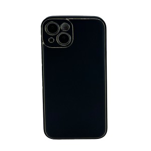 Nettech Apple iPhone 13 Uyumlu Coco Leather Seri Arka Koruma Kılıf (Siyah) NT-90447