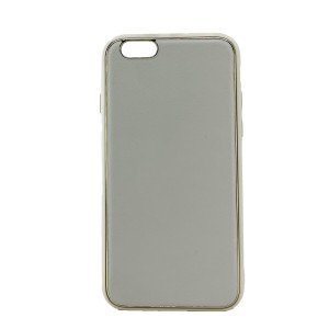 Nettech Apple iPhone 6S Uyumlu Coco Leather Seri Arka Koruma Kılıf (Gold) NT-99774