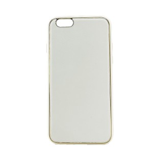 Nettech Apple iPhone 6S Uyumlu Coco Leather Seri Arka Koruma Kılıf (Beyaz) NT-99772