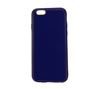 Nettech Apple iPhone 6S Uyumlu Coco Leather Seri Arka Koruma Kılıf (Mor) NT-99770