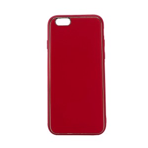 Nettech Apple iPhone 6S Uyumlu Coco Leather Seri Arka Koruma Kılıf (Kırmızı) NT-99767