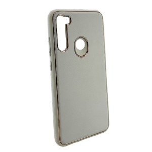 Nettech Samsung Galaxy Note 10 Uyumlu Coco Leather Seri Arka Koruma Kılıf (Gold) NT-99797