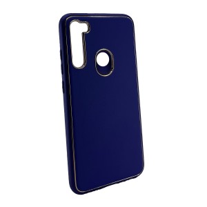 Nettech Samsung Galaxy Note 10 Uyumlu Coco Leather Seri Arka Koruma Kılıf (Mor) NT-99795
