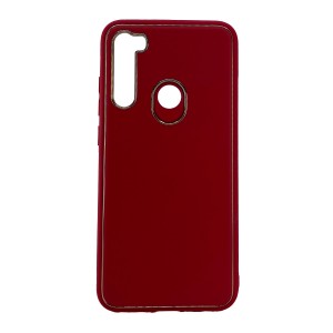 Nettech Samsung Galaxy Note 10 Uyumlu Coco Leather Seri Arka Koruma Kılıf (Kırmızı) NT-99794