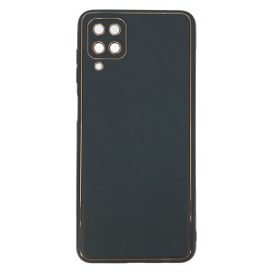 Nettech Samsung Galaxy A12 Uyumlu Coco Leather Seri Arka Koruma Kılıf (Yeşil) NT-90500