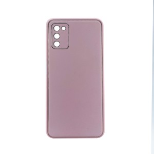 Nettech Samsung Galaxy A13 5G Uyumlu Coco Leather Seri Arka Koruma Kılıf (Pembe) NT-99869
