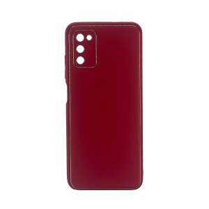 Nettech Samsung Galaxy A54 5G Uyumlu Coco Leather Seri Arka Koruma Kılıf (Kırmızı) NT-99914