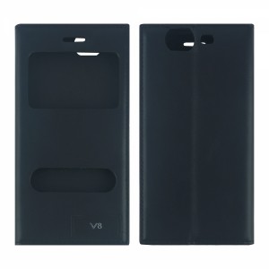 Nettech Casper Via V8 Uyumlu Kapaklı Kılıf Kapaklı Kılıf (Siyah) NT-3454