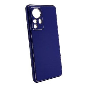 Nettech Xiaomi Mi 12 Uyumlu Coco Leather Seri Arka Koruma Kılıf (Mor) NT-99784