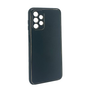 Nettech Samsung Galaxy A23 Uyumlu Coco Leather Seri Arka Koruma Kılıf (Yeşil) NT-99882