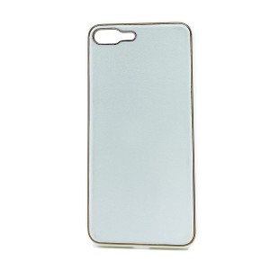 Nettech Apple iPhone 7 Plus Uyumlu Coco Leather Seri Arka Koruma Kılıf (Beyaz) NT-99603