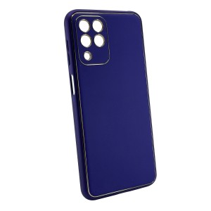 Nettech Samsung Galaxy M33 Uyumlu Coco Leather Seri Arka Koruma Kılıf (Mor) NT-102134