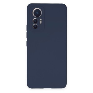 Nettech Xiaomi Mi 12 Uyumlu Lansman Seri Arka Koruma Kılıf (Lacivert) NT-100093