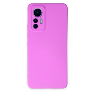 Nettech Xiaomi Mi 12 Uyumlu Lansman Seri Arka Koruma Kılıf (Mor) NT-100091