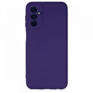 Nettech Samsung Galaxy A14 5G Uyumlu Lansman Seri Arka Koruma Kılıf (Lila) NT-100066