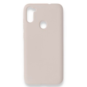 Nettech Samsung Galaxy A11 Uyumlu Nano Arka Koruma Kılıf (Beyaz) NT-100039