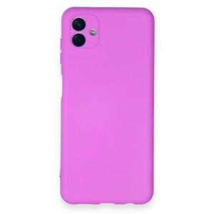 Nettech Samsung Galaxy A04 Uyumlu Lansman Seri Arka Koruma Kılıf (Mor) NT-100042