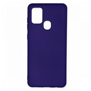 Nettech Samsung Galaxy A21S Uyumlu Nano Arka Koruma Kılıf (Mürdüm) NT-87295