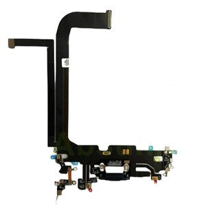 Teknonet Apple iPhone 13 Pro Max Uyumlu Filmli Şarj Soketi (Siyah) NT-102374
