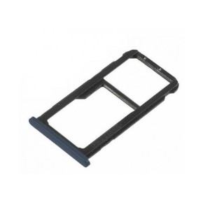 Teknonet Huawei Honor 10 Lite Uyumlu Hafıza Kart + Sim Metali (Mavi) NT-102456