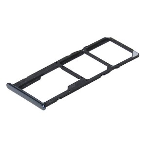 Teknonet Huawei Honor 8C Uyumlu Hafıza Kart + Sim Metali (Siyah) NT-102452