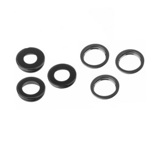 Teknonet Apple iPhone 12 Pro Max Uyumlu Ful Set Kamera Camı (Siyah) NT-102549