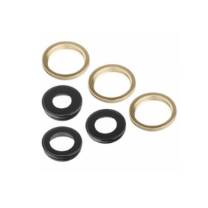 Teknonet Apple iPhone 12 Pro Max Uyumlu Ful Set Kamera Camı (Gold) NT-102551