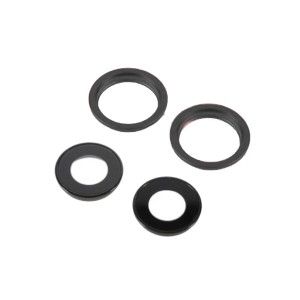 Teknonet Apple iPhone 13 Uyumlu Ful Set Kamera Camı (Siyah) NT-102536
