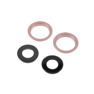 Teknonet Apple iPhone 13 Uyumlu Ful Set Kamera Camı (Pembe) NT-102539