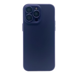 Nettech Apple iPhone 14 Pro Max Uyumlu Ultra Slim Arka Koruma Kılıf (Derin Mor) NT-102125