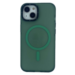 Nettech Apple iPhone 14 Plus Uyumlu Icesand Airbag Magsafe Seri Arka Koruma Kılıf (Yeşil) NT-101970