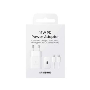 Samsung EP-T1510X Pd 15W Type-C Kablo + Şarj Aleti (Beyaz) NT-102605