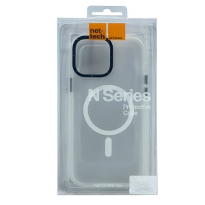 Nettech Apple iPhone 13 Pro Uyumlu Magsafe Arka Koruma Kılıf (Beyaz) NT-98982