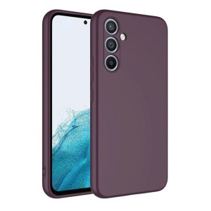 Nettech Samsung Galaxy A14 5G Uyumlu Nano Arka Koruma Kılıf (Mürdüm) NT-102700