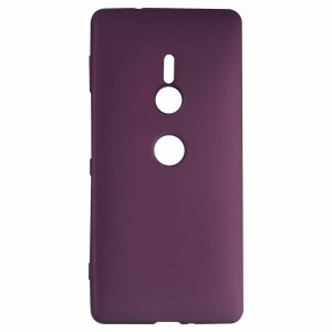 Nettech Sony Xperia XZ2 Uyumlu Suide Arka Koruma Kılıf (Mürdüm) VR-3555