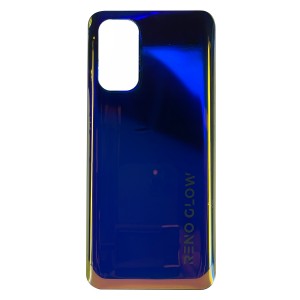 Teknonet Oppo Reno 5 Uyumlu Batarya Kapağı (Gold) NT-102711