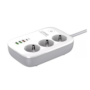 LDNIO SEW3452 30W Şarj Aleti (Beyaz) NT-102868