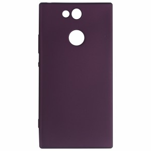 Nettech Sony Xperia Xa2 Ultra Uyumlu Suide Arka Koruma Kılıf (Mürdüm) VR-3569