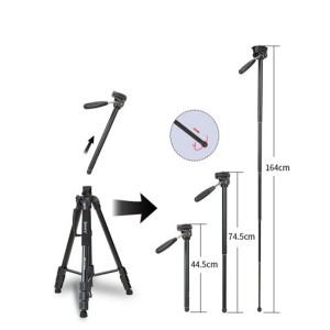 Nettech KP-2294 Telefon-Kamera Tripodu Tripod Standı (Siyah) NT-101895