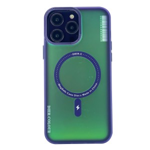 Nettech Apple iPhone 13 Pro Uyumlu Jane Sand Magsafe Seri Arka Koruma Kılıf (Mor) NT-101133