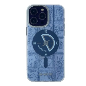 Nettech Apple iPhone 14 Pro Max Uyumlu Pusula Magsafe Seri Arka Koruma Kılıf (Mavi) NT-101616
