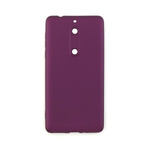 Nettech Nokia 5 Uyumlu Suide Arka Koruma Kılıf (Mürdüm) VR-3599