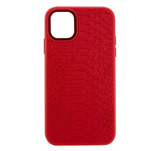 Nettech Apple iPhone 11 Uyumlu Spor Deri Seri Arka Koruma Kılıf (Kırmızı) NT-101434