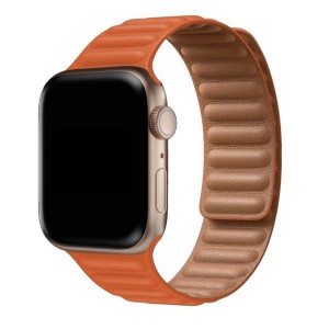 Nettech Apple Watch Series 41 mm Uyumlu Buff Seri Kordon (Sarı) NT-103020