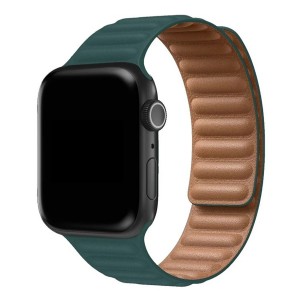 Nettech Apple Watch Series 41 mm Uyumlu Buff Seri Kordon (Yeşil) NT-103017