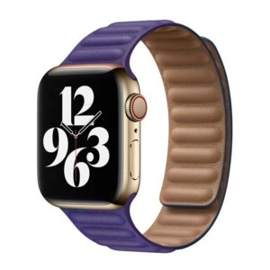 Nettech Apple Watch Series 41 mm Uyumlu Buff Seri Kordon (Mor) NT-103016