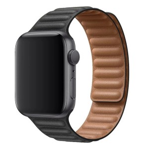Nettech Apple Watch Series 41 mm Uyumlu Buff Seri Kordon (Siyah) NT-103014
