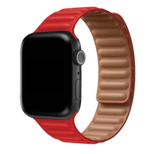 Nettech Apple Watch Series 41 mm Uyumlu Buff Seri Kordon (Kırmızı) NT-103015