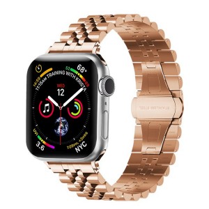Nettech Apple Watch Seri 44/42 mm Uyumlu Metal Kordon (Çeşitli Renk) NT-102943
