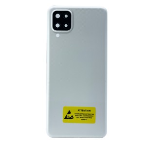 Teknonet Samsung Galaxy A12 Uyumlu Batarya Kapağı (Beyaz) NT-103072